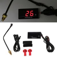2025 New Universal Motorcycle LCD Digital Thermometer Instrument Water Temp Meter Gauge For KOSO Racing Scooter