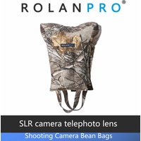 ROLANPRO Portable Cool Camouflage Wildlife Bird Watching Camo Photography Bag For Hunting Animal Photo Shooting Camera Bean Bags