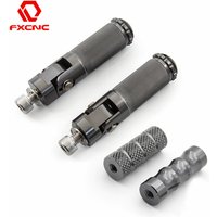 Repose-pieds pliants universels pour moto, ensemble de pédales, accessoires de moto pour BMW Honda Yamaha Kawasaki