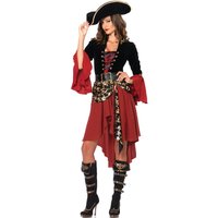 Halloween Female Pirate Costume Women Captain Pirates Cosplay Fantasia Fancy Dress