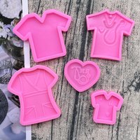 Nurse Uniform Silicone Sugarcraft Mold Resin Tools Cupcake Baking Mould Fondant Cake Decorating Tools