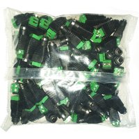 100 Stücke DC Power Weibliche Jack Stecker Für LED-Lichtleiste Schaltnetzteil