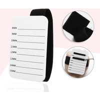 4Kinds Fake Eyelash Tray Strip Stand Holder With Belt Eyelash Extensions Hand Plate Eye Lash Grafting Palette Tool 7-14mm/8-15mm