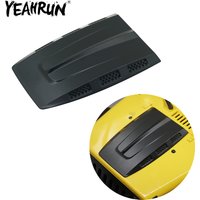 YEAHRUN ABS Plastic Engine Hood for Axial SCX10 Jeep Wrangler Rubicon 1/10 RC Rock Crawler Car Body Shell Parts