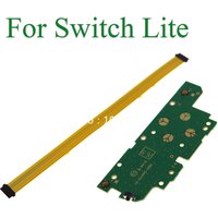 Original For Switch Lite Original Power Switch direction pcb board with left ribbon cable L button board keyboard circuit board