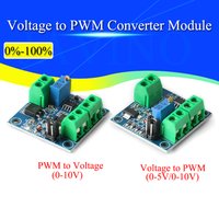 1/5/10Pcs Voltage to PWM Converter Module 0%-100% to 0-5V 0-10V Digital to Analog Signal PWM Adjustable Power Module