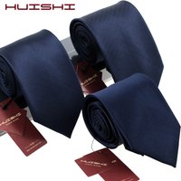 Banquet England Style Necktie Journalist Stripe Shape Waterproof Tie Men Formal Business Navy Solid Suit Evening Dress Neck Tie