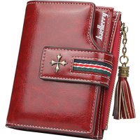 Fashion Small Oil wax Leather Wallet Women Stylish Zipper & Hasp Card Wallet Woman High Quality Short Credit Card Holder Purse