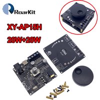 Sinilink Bluetooth 5.0 10W/15W/20W Stereo Power Amplifier Board Mobile Control APP 12V/24V High Power Digital Amplifier Module