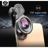 APEXEL optic phone lens HD 170 degree super wide angle lens Camera optical Lenses for iPhonex xs max xiaomi all smartphone