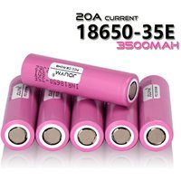 Rechargeable Battery 18650 35E original power 18650 lithium battery 3500mAh 3.7v 25A high power INR18650 for electrical tools