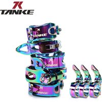 TANKE – pince de tige de selle de vélo en alliage d'aluminium, ultra légère, à dégagement rapide, engrenage fixe de route, pièces de VTT 31.8mm 34.9