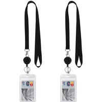 Name Card Holder keychain Nurse Accessories Badges Set Lanyard ID Card Holder Neck Straps Nurse Business Card Holde Key Holder