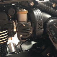 Motorcycles refit accessories Black Intake Covers Kit For Triumph Bonneville BOBBER BlackThruxton 1200 Intake Covers Kit