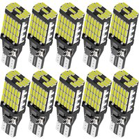 10PCS Canbus T15 921 W16W LED Bulb Car Backup Reverse Lights for Hyundai Tucson 2017 Creta Kona IX35 Solaris Accent I30 Elantra