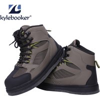 Lightweight Wading Boots for Men Felt Sole Wading Shoes Trout Fishing Felt Bottom Water Shoes Fly Fishing Boots Wading Shoes
