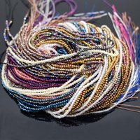 26 color 1x2mm 220pcs Crystal Glass Beads Faceted Glass Rondel Charm Spacer Beads For Jewelry Making DIY Findings Wholesale