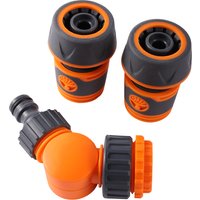 1/2 3/4 inch Car Wash Hose Quick connector Quick Connector 180° Rotatable Water Tap Splitter Pipe Adapters Pipe Adapters