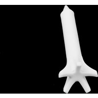 100pcs 38mm White Plastic Claw Shape Golf Tees Practice Training Golfer Kit