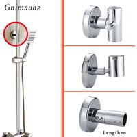 Bathroom Shower Lift Rod Fixed Base/Lift Pipe Bracket/Extended Lengthened Wall Distance Repair Accessories