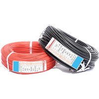 10meter/lot Special Soft High Temperature Silicone Wire 8 10 12 14 16 18 20 22 24 26 28 30 AWG (5m Red and 5m Black) Color