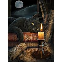 Tier Katze DIY Stickerei Kreuzstich 11CT Kits Handwerk Handarbeiten Set Bedruckte Leinwand Baumwollfaden Heimdekoration Verkauf