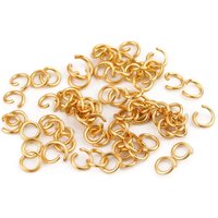2.5/3/4/5/6/7/8mm Stainless Steel Split Rings Open Jump Rings Connectors Necklace Bracelet Findings Connector For Jewelry Making