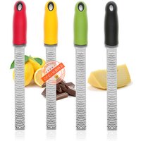 Citrus Lemon Zester & Cheese Grater-Parmesan Cheese, Lemon, Ginger, Garlic, Nutmeg, Chocolate, Vegetables, Fruits, kitchen tools