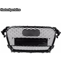 For Audi B8.5 A4 S4 S-line B8.5 2013 2014 2015 2016 ABS Front Mesh Grill Guard Car Accessories