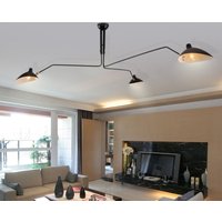 Mouille Ceiling Lamp Nordic spider light Led Iron black ceiling light For Home Decor Industrial decorative living room led light