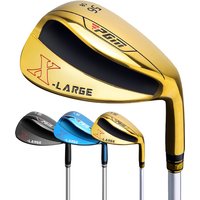 PGM Golf Wedges 56 60 Degrees Increase Size Version Steel Golf Clubs Men's and Women's Unisex Sand Widened Bottom Wedges