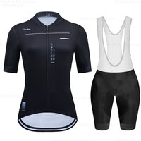 Raudax Damen-Radsportbekleidung „Better Rainbow 2025, Team-Radtrikot, kurzärmelige Fahrradbekleidung, Sommer-Rennrad-Sets