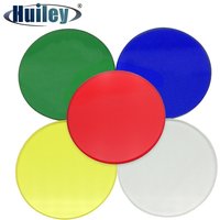 Microscope Color Filter Green Blue Yellow Red Frosted Glass Optical White Biological Microscope Filter 32mm 35mm 42mm 45mm