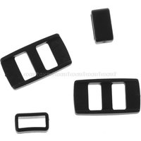 2Sets Camera Strap Adapter Little Plastic Pieces Small Parts Neck Shoulder Rope Clip for Canon Panasonic N08 19