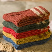 Wool Socks Women Autumn Winter Two Stripes Woman Socks Warm High Quality Calcetines Mujer Meias Wintersokken Korean Socks Sokken