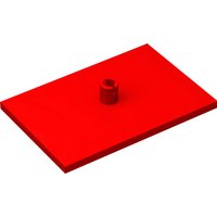POLYROYAL Building Blocks Technology parts4x6 train bogie plate moc 10 PCS Educational toy for children 4025