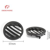 Front Dashboard Air Vent Grille Cover Left Right AC Vent Grille Round Cover Trim For Mercedes Benz X204 GLK Class GLK260 GLK300