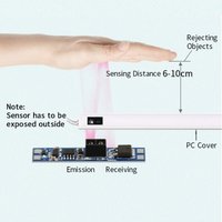 LED Sensor Switch Proximity Short Distance 12V 24V 8A Cupboard for Linear Strip Aluminum Profile IR Sensors Hand Sweep Switch