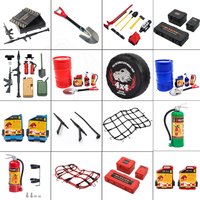 RC Car Simulated Decorations Tool Accessories for 1:10 RC Crawler TRX4 Axial SCX10 III AXI03007 RBX10 Redcat MST