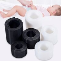 20/25/30/38/50mm Super Thin Soft Baby Tape Sticker Black White Kids Hoop and Hook Tapes Adhesive Fastener Sewing Accessories