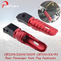 Fit For CB250R CB300R CBR250RR CB1100 EX RS CB1300 SB SF CB125R Footrests Footpegs Foot Rests Pegs Rear Pedals Set Parts