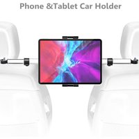 13'' Car Headrest Tablet Mount for iPad Pro 12.9 11 Tablet Car Holder for Samsung Galaxy Tab S7 Fe Plus Xiaomi Tablet Holder Car