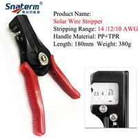 Crimping tool for connector solar cable 2.5, 4,6 mm2, 14-10AWG PV Crimping Tools Pliers For DIY Solar system Wire Cutting Kit