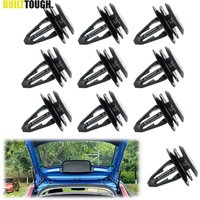 10pc Boot Load Cover Parcel Shelf String Cord Clips Bracket Pivot For MG ZS MG3 2017 2018 2019 2020 2021