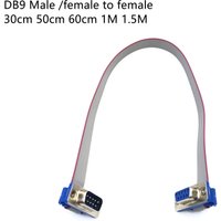 DB9 MALE to FEMALE CABLE D-Sub serial port connector adapter rs232 com Extension Cable 20CM 50CM 1M 1.5M