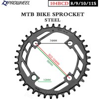Prowheel Mountain Bicycle Narrow Wide Chainring 32T 34T 36T 38T 40T Chain wheel STEEL MTB Bike Sprocket Tooth plate crank parts