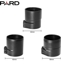 Adaptery z serii PARD 007, 45 mm i 48 mm, do modelu NV007SP-LRF, z systemem szybkiego montażu, do obiektywów FD/FT, aluminiowa tuleja.