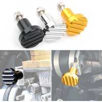 Motorcycle Fluted Carburetor Choke Knob For Triumph Scrambler Thruxton 900 Bonneville T100 SE CNC Aluminum Motor Accessories
