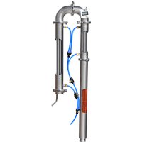 Tube distillation tower home-brewed liquor, brandy, whisky, vodka, moonshine machine and equipment with copper mesh 1.5''2''
