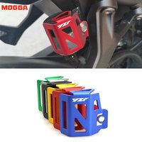 For Yamaha YZF R1 R3 R6 R25 YZFR1 YZFR3 YZFR6 YZFR25 Motorcycle Accessories Rear Brake Fluid Reservoir Cover Oil Cap Protector